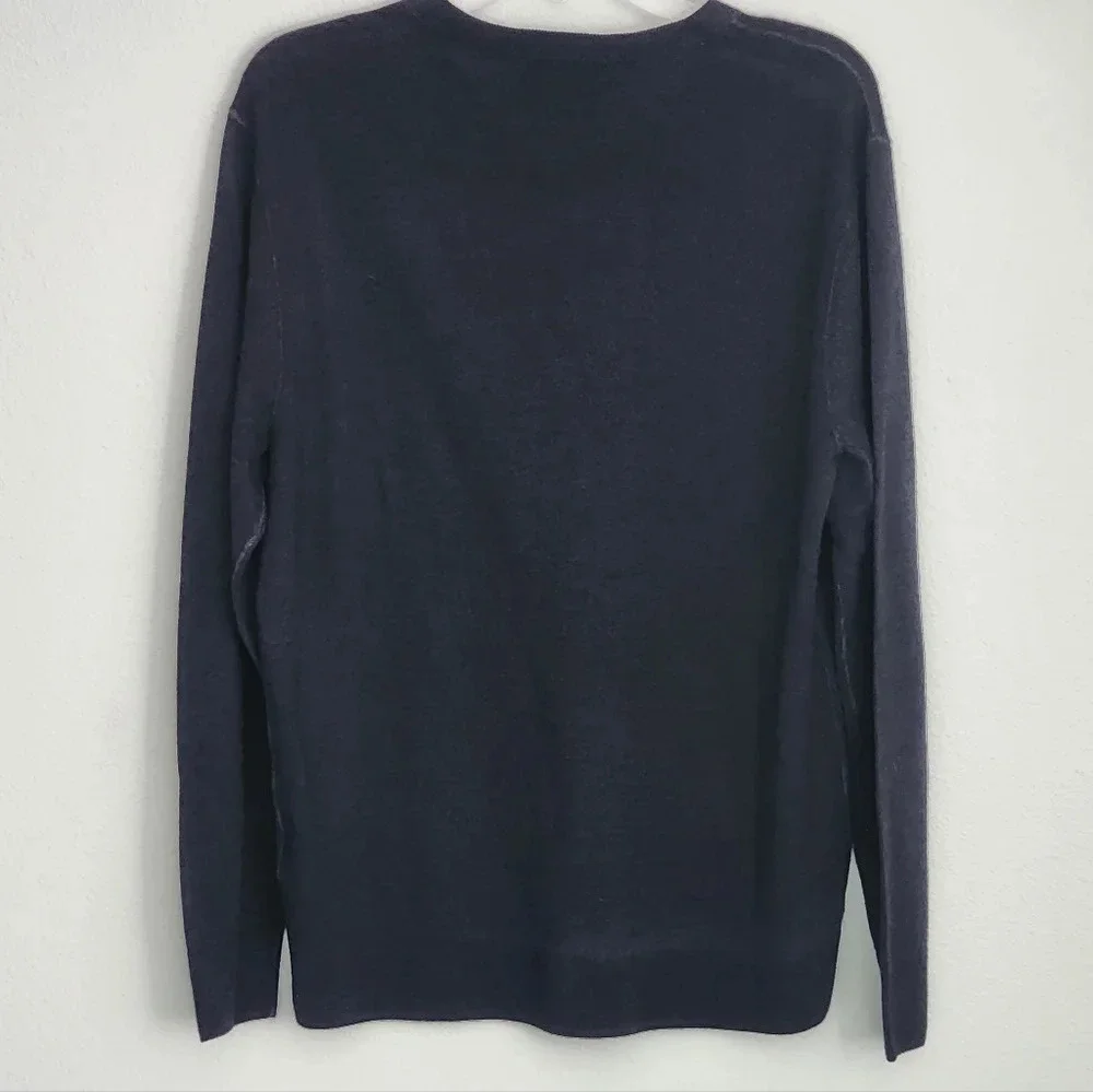 The Pendleton Magic Wash V-neck Pullover Wool Men's Sweater Sz M (NWT)